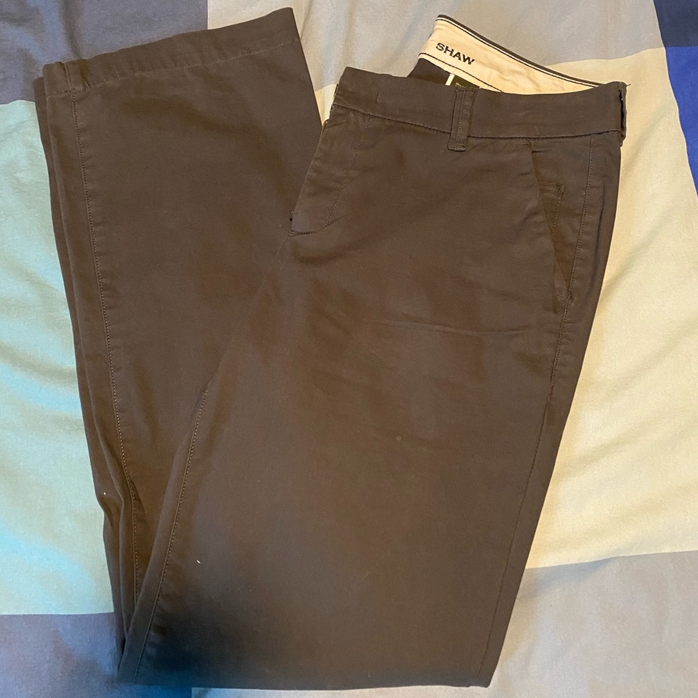 Eddie Bauer Shaw black pant size 12
